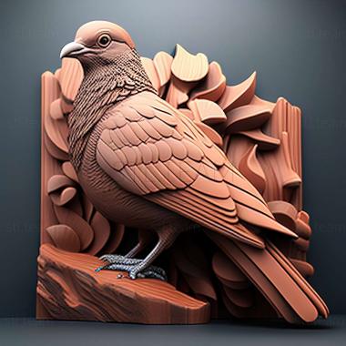 3D model Pigeon (STL)